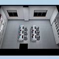Modern Command Room 3d model