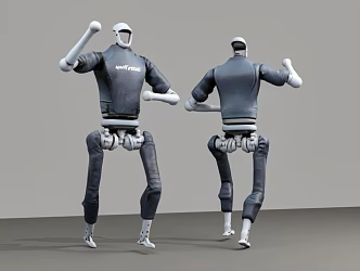 Robot Yushu Technology Robot Dressing Robot Yangko Robot 3d model