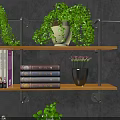 Stacked Colorful Magazines And Hardcover Books With Decorative Vase On Gray Background