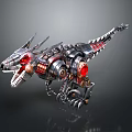 Modern Robot Mech Warrior Machine Battlearm Mechanical Battlearm Machine Warrior 3d model