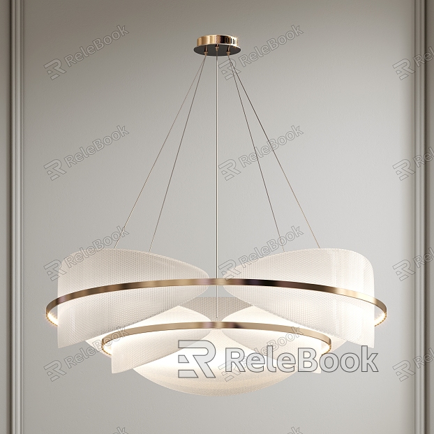 Chandelier Light Luxury Chandelier Glass Chandelier Art Chandelier Double Layer Chandelier model