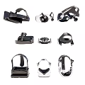 Different Styles of VR Headsets with Various Designs and Features