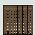 Modern Wine Cabinet With Illuminated Wooden Shelves And Multiple Wine Bottles
