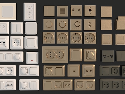 Switch socket hardware insert bank model