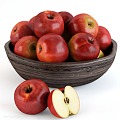 Apple pendulum tray 3d model