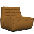 Modern Lazy Sofa Single Sofa 3d model