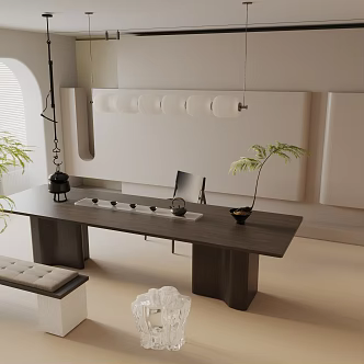 Modern Tea Room 3d model