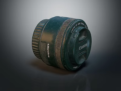 High Quality Canon Camera Lens For Professional Photography And Digital Devices 3d model