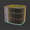 Practical GREE Air Conditioner Outdoor Unit With White Grille Design For Household Use