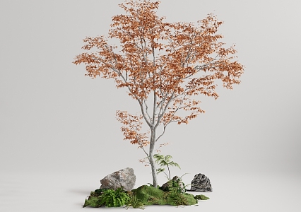 arbor landscape tree 3d model