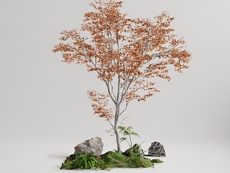 arbor landscape tree 3d model