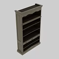 Rustic Wooden Cabinet Featuring Multiple Shelves And Drawers For Home Storage
