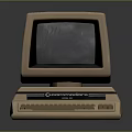 Vintage Commodore PET 2001 Old Computer With Keyboard And Monitor