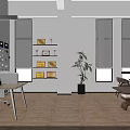 Modern Office Interior With Honor Wall Certificates Trophies Furniture And City View Windows