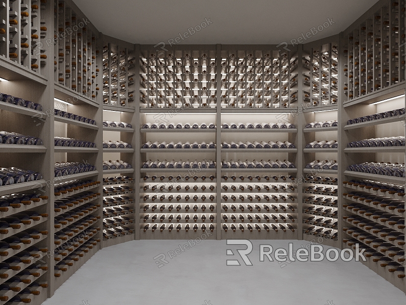 Modern Wine Cellar model