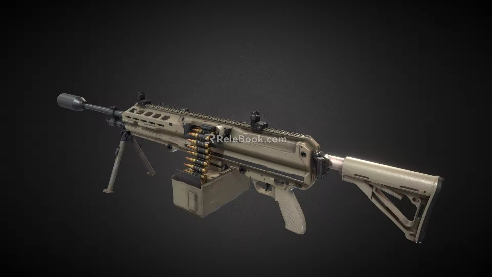 Weapon Rifle 3d model