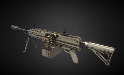 Weapon Rifle 3d model