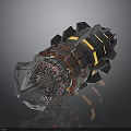 Advanced Spacecraft Module With Metallic Frame And Propulsion Components