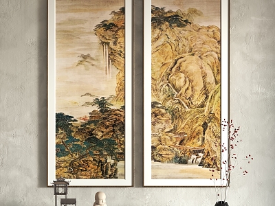 New Chinese Landscape Painting Decorative Painting Hanging Painting model