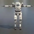 Robot AI Intelligent Robot Artificial Intelligent Robot Low Face Number Low Model Simple Model Game Sub-era Film and Television Level Super Realism 3d model