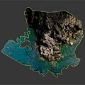 Natural Stone Rock Formation With Turquoise Water And Scenic Coastal Landscape