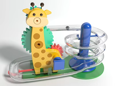 Modern Style Toy Building Blocks Decorative Ornaments 3d model
