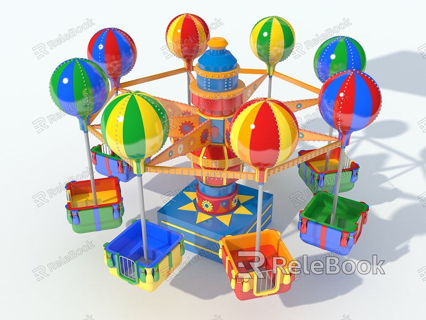 Samba balloon flying chair amusement facilities jellyfish model