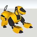 Robot dog 3d model