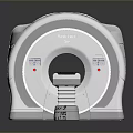 Advanced Medical CT Scanner With Circular Gantry And Mobile Scanning Table