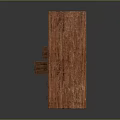 Traditional Wooden Storage Cabinet With Multiple Drawers And Cabinet Doors