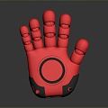 Sci-fi Gloves High-tech Gloves Mechanical Gloves Manipulator Machine Hand Machine Gloves Mecha Gloves 3d model