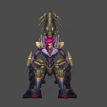 Game and Movie Character Designs with Varied Outfits Weapons and Armor