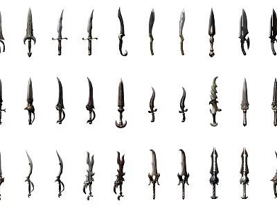 Modern weapons 3d model Modern weapons 3d model