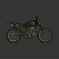 Motorcycle Two-wheeled Motorcycle Cross-country Motorcycle Road Race Motorcycle Motor Vehicle Transport 3d model