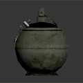 Military Weapons Two Different Grenades Cylindrical Spiral Pattern and Spherical Safe 09 Label Design