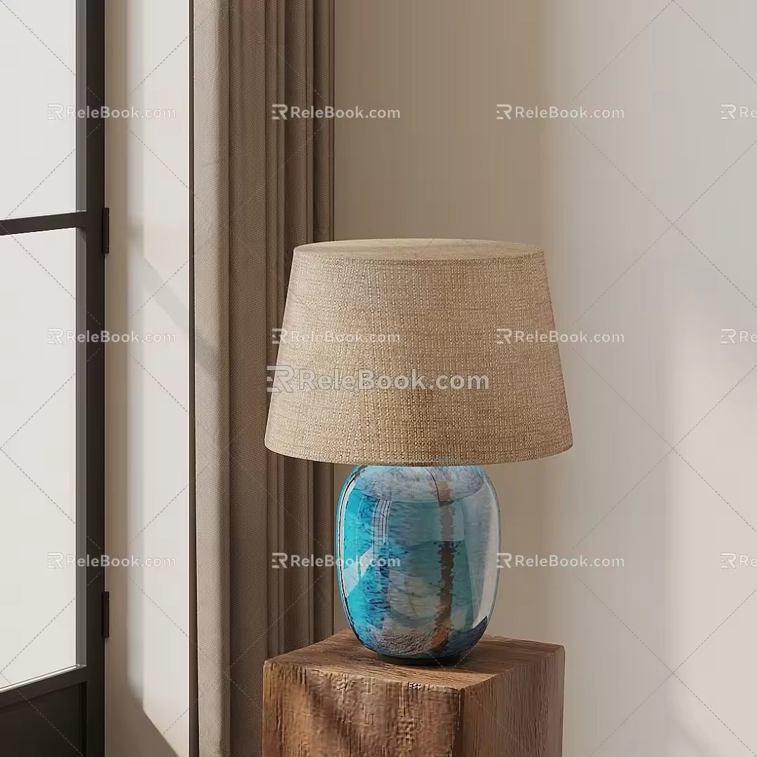 Modern table lamp table lamp bedside lamp 3d model