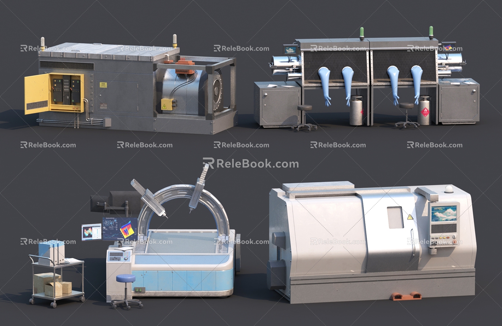 Industrial Equipment Laboratory Equipment Instruments Industrial Instruments Chemical Machinery Equipment Computer Laboratory Testing Equipment Laboratory Equipment 3d model