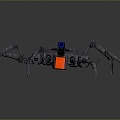 Robot Spider Robot Mecha Spider Science Fiction Spider Mechanical Spider Spider Battery Spider Tower Defense 3d model