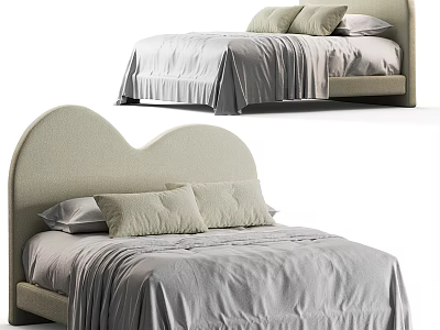 Modern Children's Bed Zen Bed 3d model