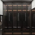 Modern Bathroom Interior Design With Glass Shower Wooden Vanity And Natural Light