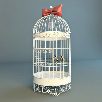 Birdcage 3d model Birdcage 3d model