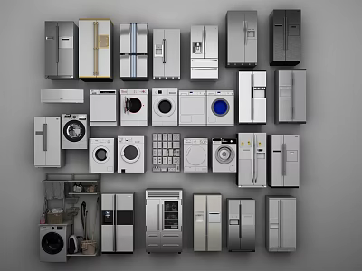 Modern Appliances Household Appliances 3d model