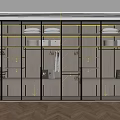 Modern Wardrobe Interior Design With Glass Door Layered Shelves Hanging Rails And LED Lighting