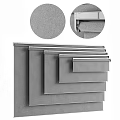 Gray Venetian Blinds Roller Structure Detail With Fabric Material And Control Mechanism For Home