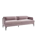 Nordic double sofa 3d model