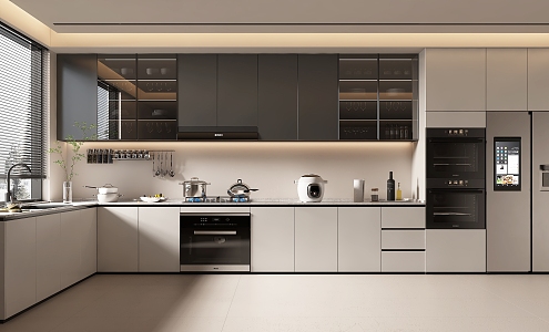 Modern Kitchen 3d model