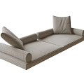 Modern Bay Window Mat 3d model