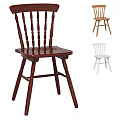 Classic Solid Wood Windsor Dining Chair With Multiple Color Options For Home Kitchen Use