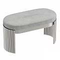 Modern sofa stool 3d model