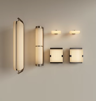 Modern Metal Wall Lamp Long Strip Wall Lamp Small Wall Lamp Bedside Wall Lamp Mirror Front Wall Lamp Living Room Wall Lamp Decorative Wall Lamp 3d model
